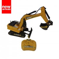 Toys Construction Bulldozer Digger Truck  1/20th scale 5CH Remote Control RC Excavator