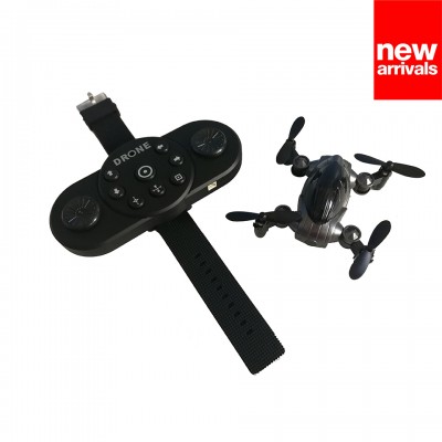 Watch drone Gravity Sensor control remote 2.4G portable drone without camera